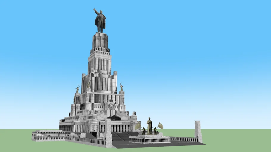 The Palace of Soviets Moscow