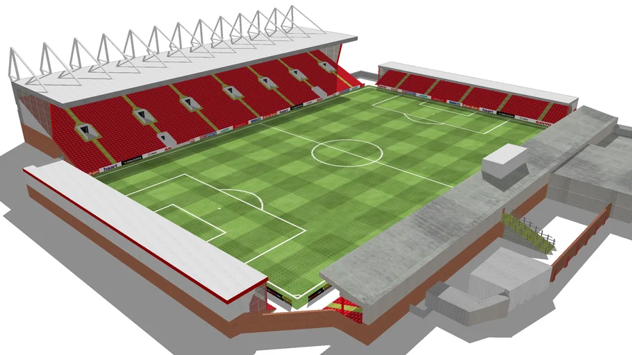 Crewe Alexandra FC - The Alexandra Stadium (Gresty Road)
