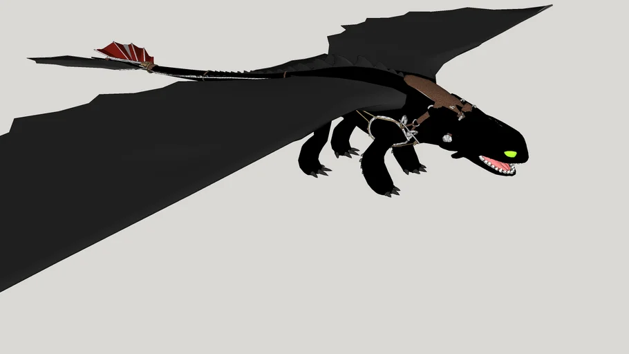 toothless for print | 3D Warehouse