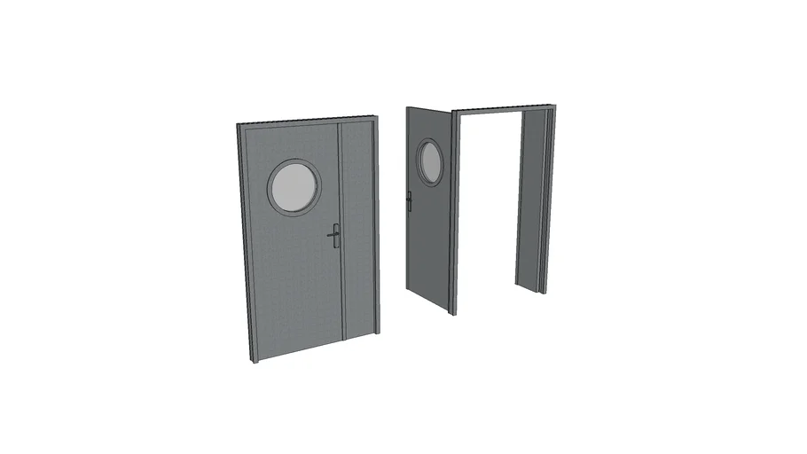 PUERTA DOBLE HOJA