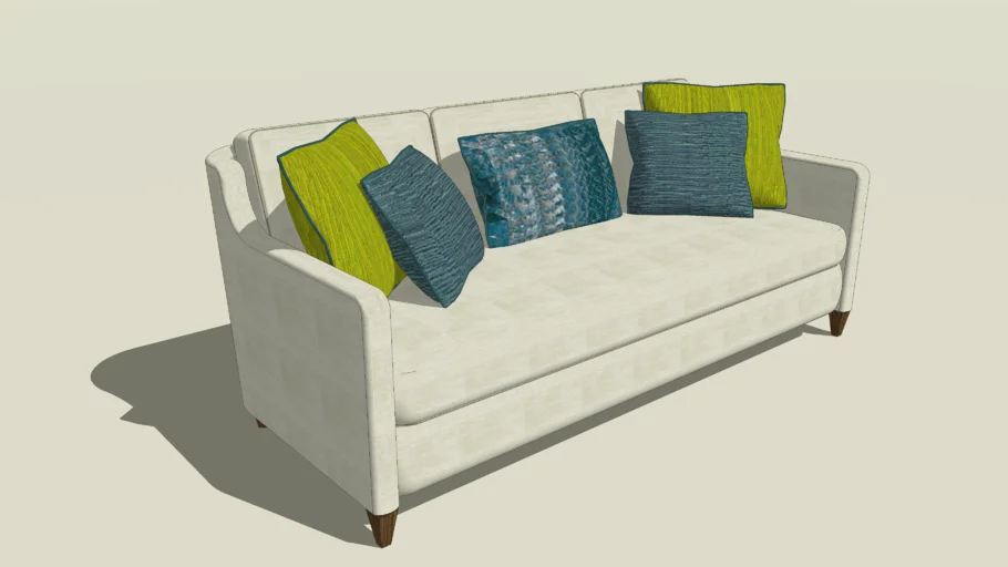 Club Sofa - 3 seater - single seat cushion