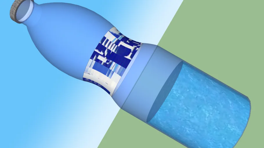Simple Botella de agua