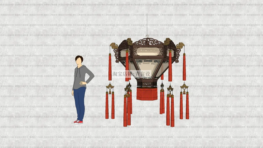 Chinese lantern中式灯笼