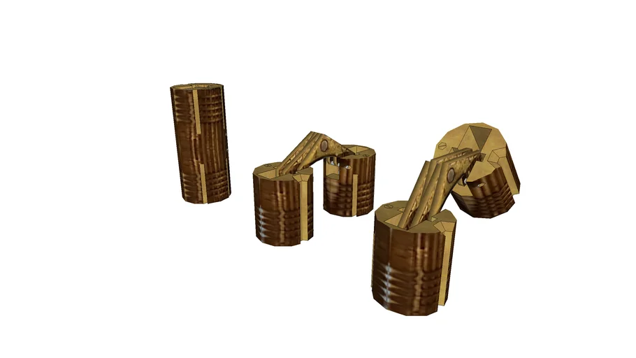 Cylinder hinge 12mm
