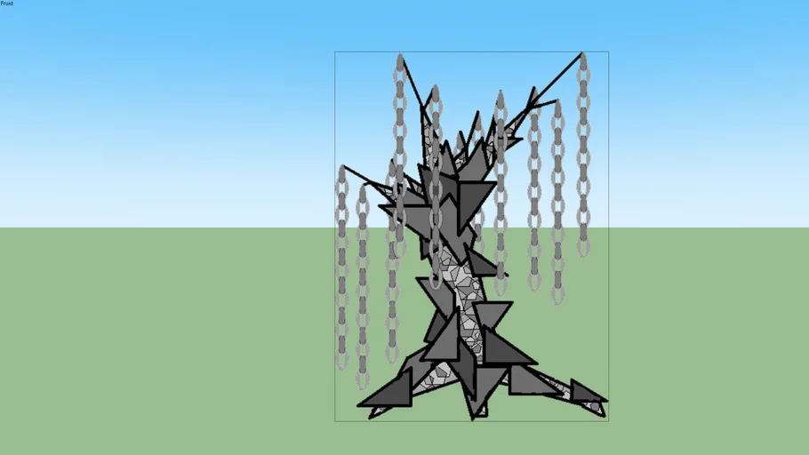 Metal Steampunk Tree