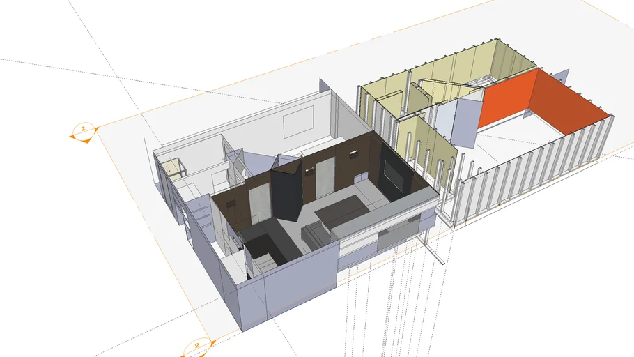 Backyard barn layout upstairs