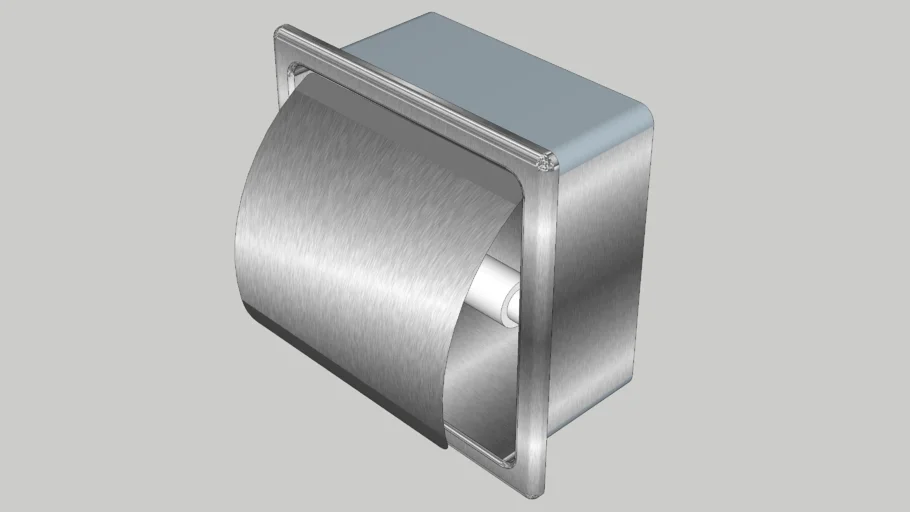 Porta Papel Higiênico de Embutir