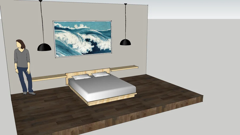 Japanese bed set