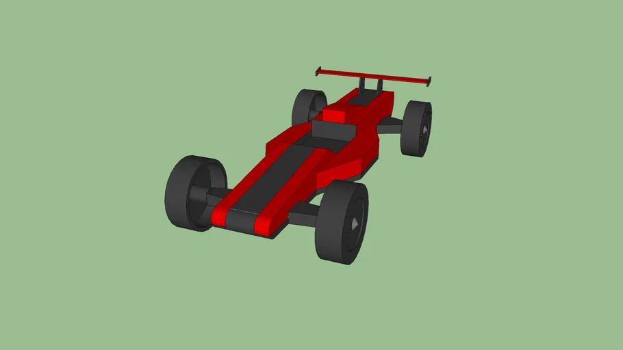 F1 pinewood derby car