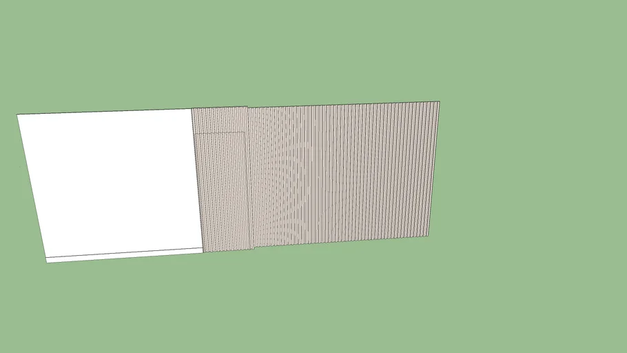 painel ripado porta oculta