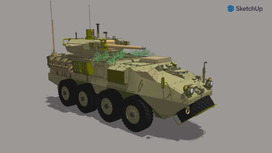 Stryker M1304 ICVVA1 | 3D Warehouse