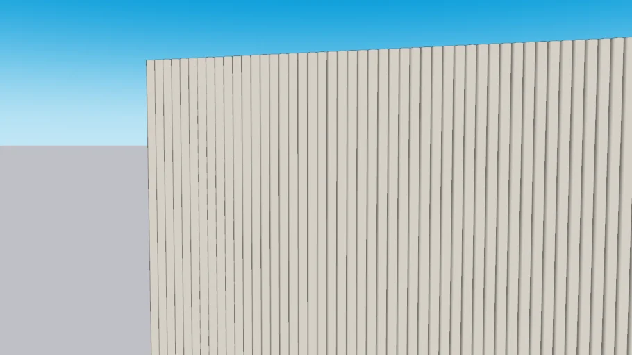 fluted panel