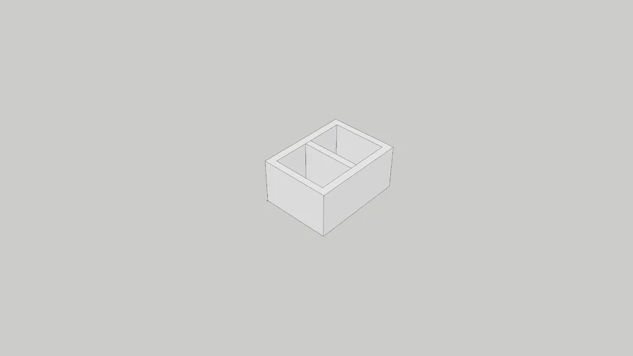 12in CMU BLOCK | 3D Warehouse