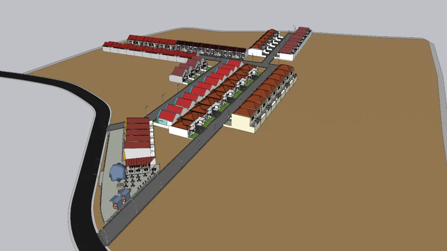 Lanscape Perumahan Bengawan Indah