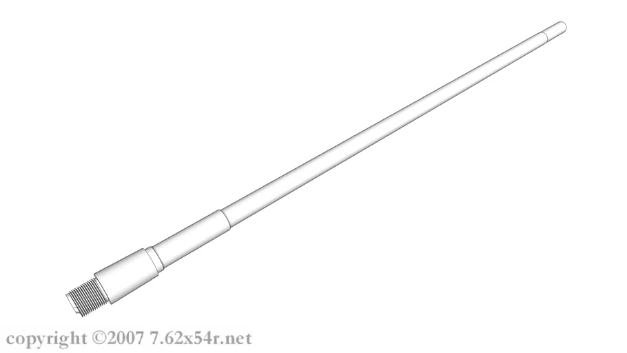 Mosin Nagant M39 Early Barrel