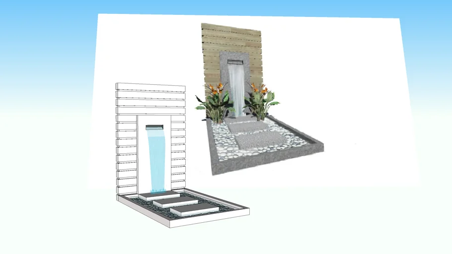 WATER FEATURE 01 | 3D Warehouse