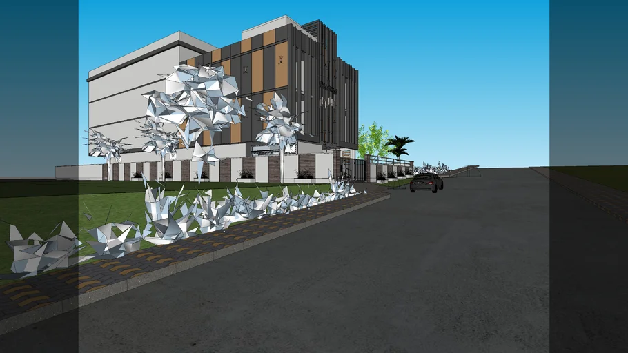 modern commercial building