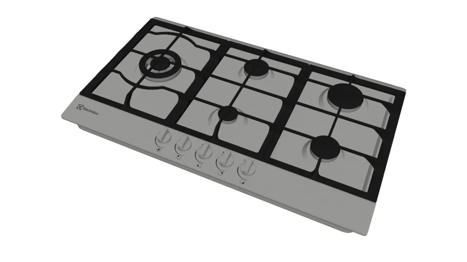 Cooktop a Gás 5 Bocas Inox Experience Electrolux KE9DX