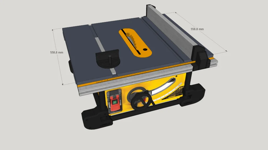 DeWalt DWE7491-XE - HEAVY-DUTY 254 MM (10") JOB SITE TABLE SAW
