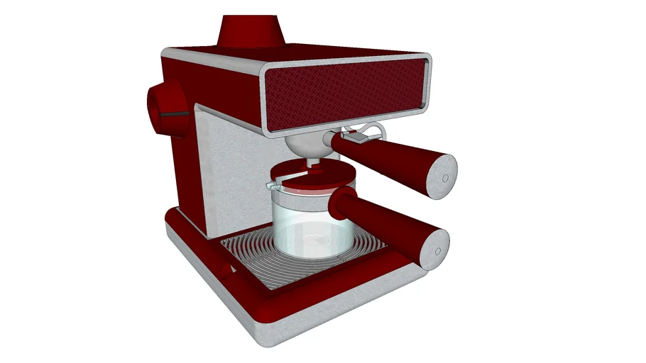 Espresso Coffee Maker - Highly Detailed