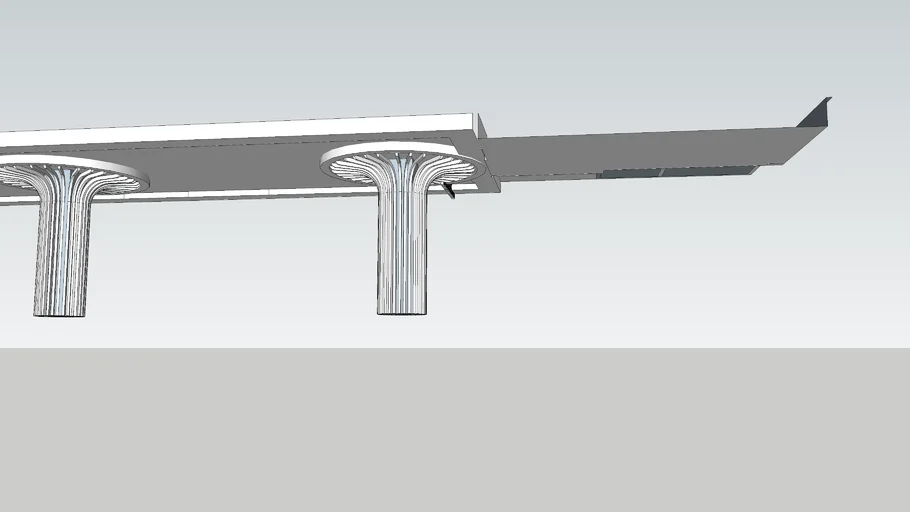 column and cove lighting