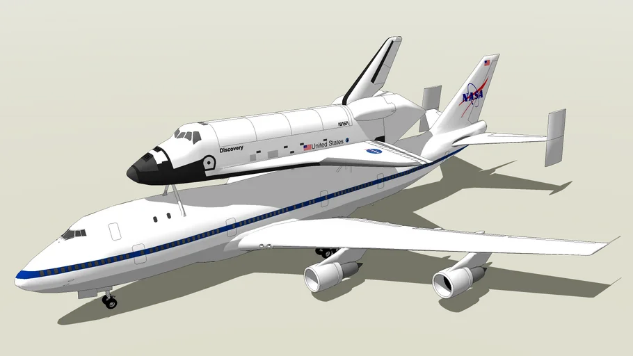 Boeing 747-100 NASA Shuttle Carrier Aircraft (SCA)
