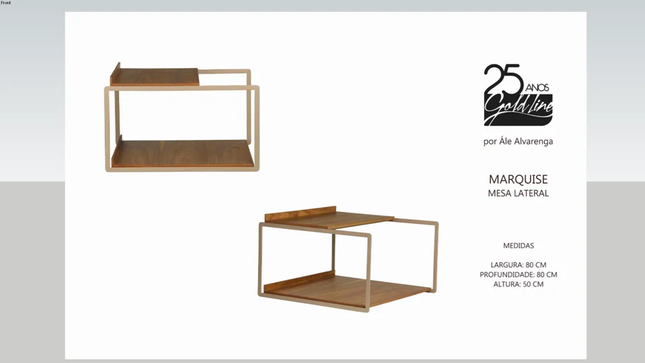MESA LATERAL MARQUISE