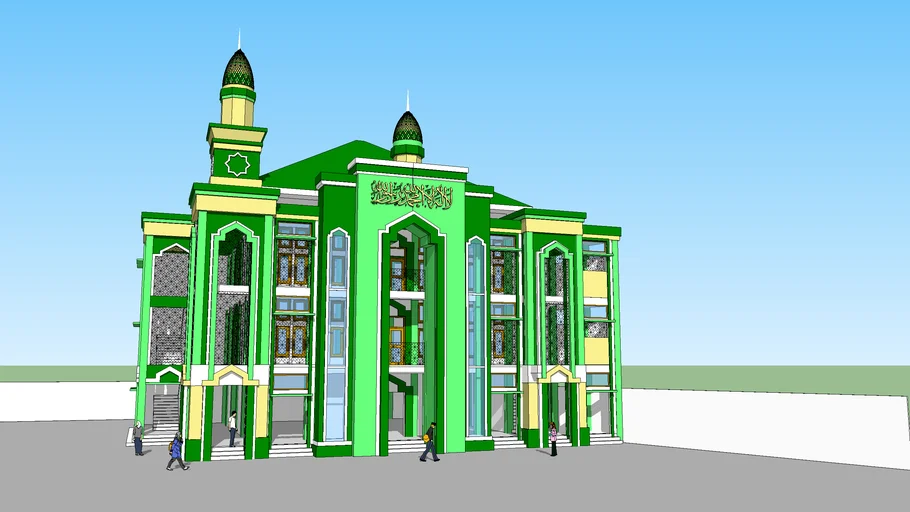 masjid 3 lantai