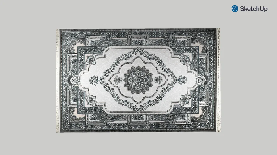 Tapete Calis Des 03 Preto