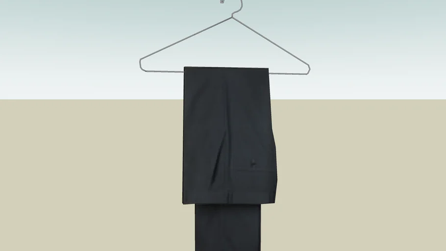 pants on a hanger