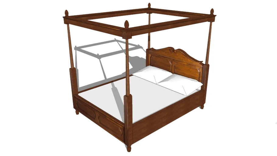 Lit à baldaquin Colonies,Maisons du monde, 50.170.359 , prix : 999 €