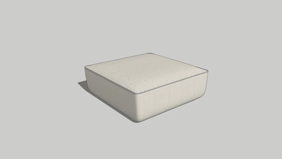 SOFA BEIGE -OTTOMAN