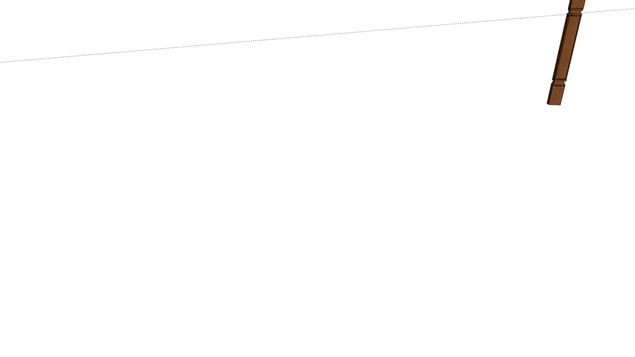 Holiday Kitchens #1445 Half Post