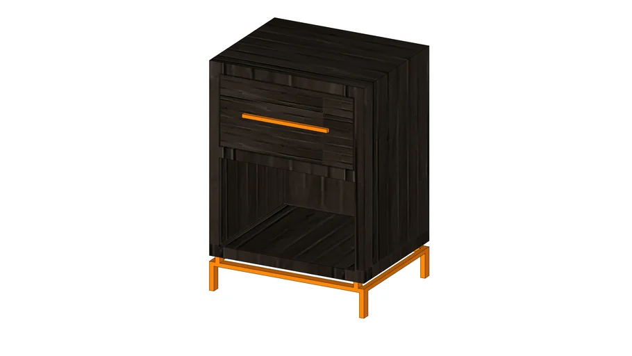 West Elm Alexa Burnished Nightstand