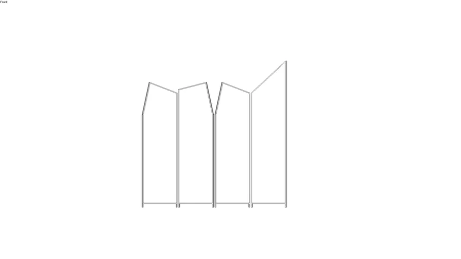polygon screen divider | 3D Warehouse
