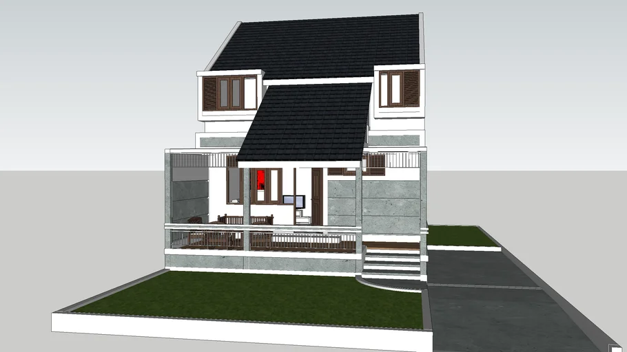 Small Modern Victorian House
