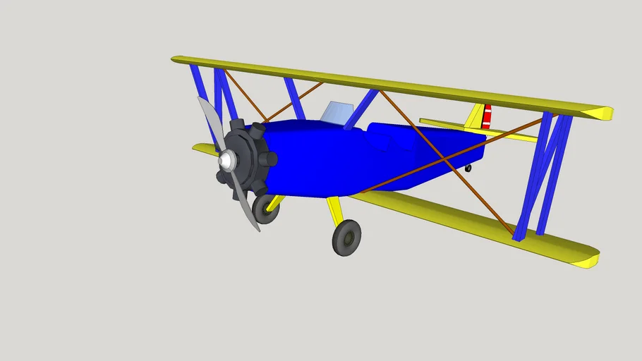 Bi-Plane | 3D Warehouse