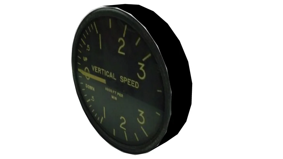 Vertical Speed Indicator | 3D Warehouse