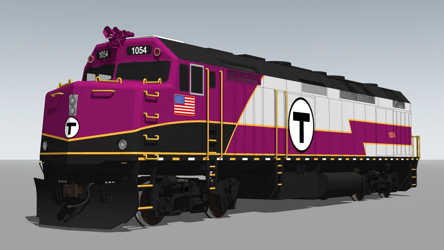 M-K / MPI F40PH-3C - MBTA