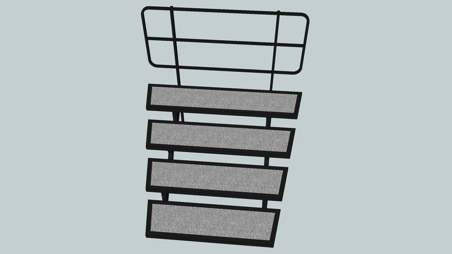 Wenger 4-step choral riser