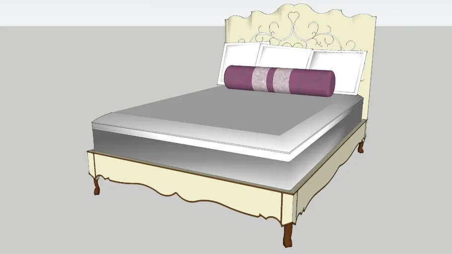 Queen Upholstered Bed - Monroe