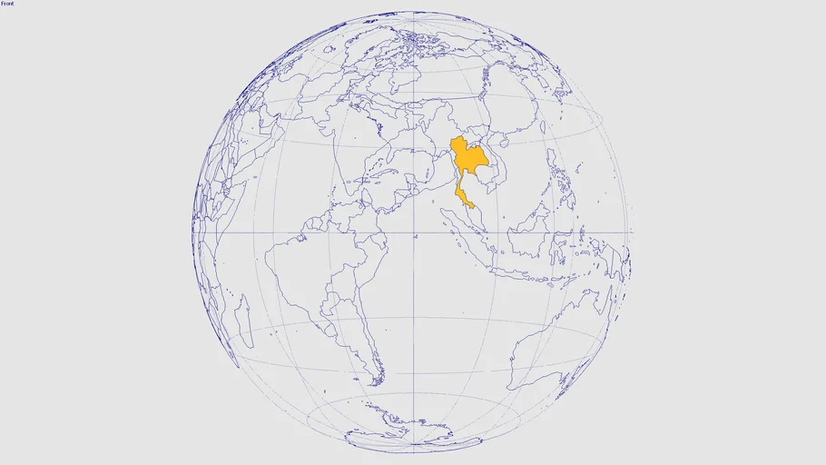 World Map / Earth Map / Thailand Map / แผนที่ โลก / แผนที่ ไทย
