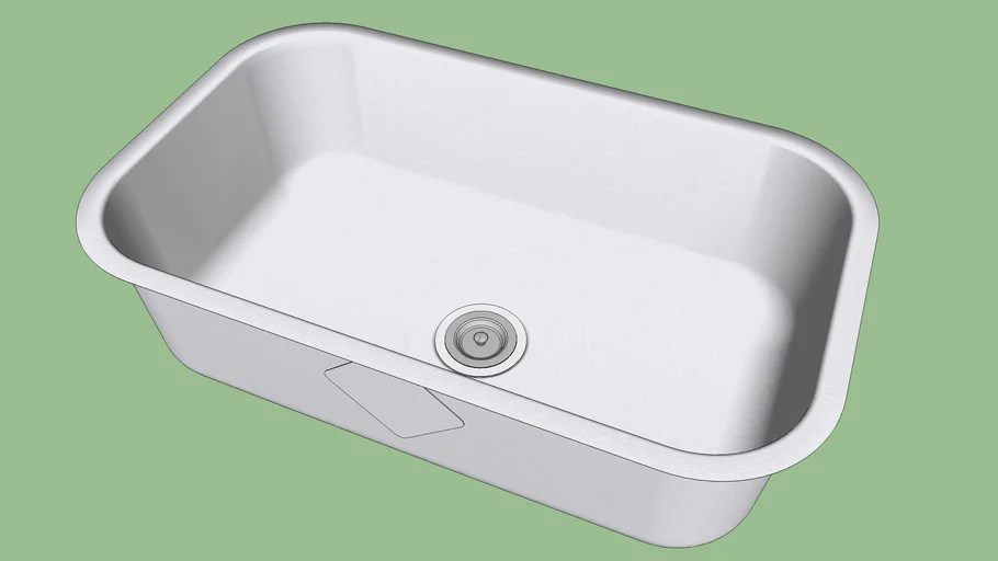 Cuba Inox Escovado (76x46x23) -