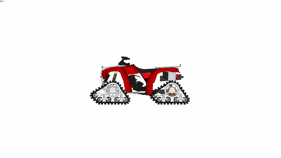 SOF 2-achs Quad mit Raupenantrieb
