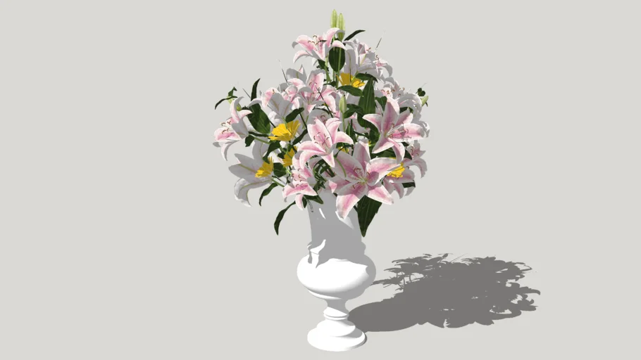 Vaso com flores