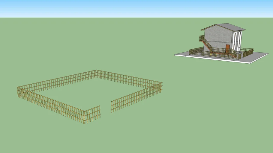 bamboo fencing