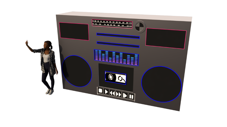 Boom Box | 3D Warehouse