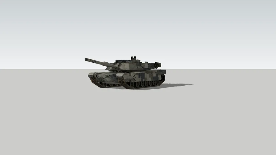 M1A2 Abrams Main Battle Tank 3rd Generation