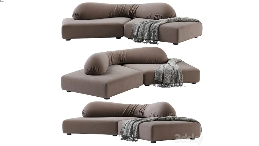 On The Rocks EDRA Sofa 3DSKY