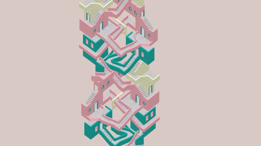 squid games stairs